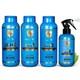 Kit De Reconstruction Ccrp Robson Peluquero 3 X 500 Ml + 1 Huile 250 Ml