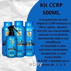 Kit de Reconstruction CCRP Robson Peluquero 3 x 500 mL + 1 Huile 250 mL