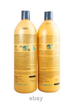 Kit de Santé Ultratech Kératine Exoplastie Brésilienne 2 x 1Lt Exo Hair Professionnel