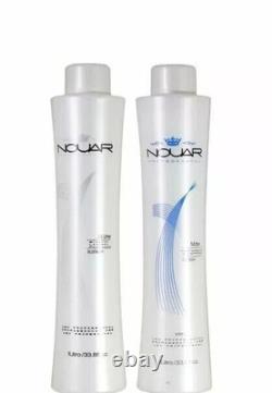 Kit de Traitement Progressif à la Kératine Brésilienne Nouar Maxx Platinum