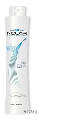 Kit de Traitement Progressif à la Kératine Brésilienne Nouar Maxx Platinum