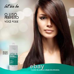 Kit de lissage à la protéine de kératine brésilienne 1L et masque de réparation Pro 1 KG Let Me Be