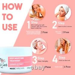Kit de lissage des cheveux brésiliens I Belli Capelli Venice à la kératine