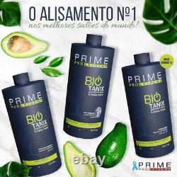 Kit de queratine brésilienne Bio Tanix Prime Pro Extreme sans formol + cadeau