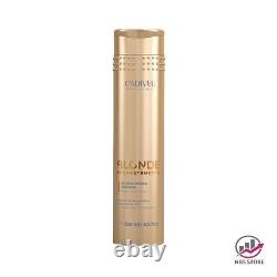 Kit de reconstruction blonde Cadiveu pour soins capillaires professionnels à domicile