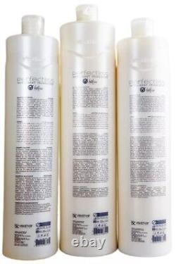 Kit de traitement à la kératine brésilienne Perfect Liss Turmalina Visat Hair 3x1L