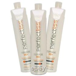 Kit de traitement à la kératine brésilienne Perfect Liss Turmalina Visat Hair 3x1L