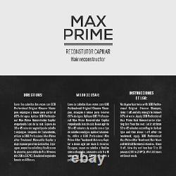 Kit de traitement à la kératine brésilienne Qod Pro Max Prime S-fiber + Masque capillaire