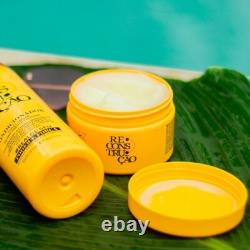 Kit de traitement capillaire brésilien 3 masques Hydratation/Nutrition/Réparation marque Roza Raiz