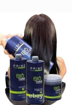 Kit professionnel Bio Tanix Prime Extreme avec kératine brésilienne sans