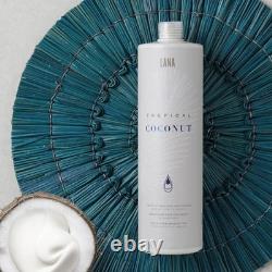 Lana Brasiles Coco Tropical Traitement de Kératine Brésilien Organique 1L/34 oz