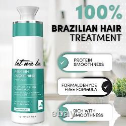 Let Me Be Traitement De La Kératine Des Cheveux Traitement De Lissage Des Protéines Brésiliennes Mo