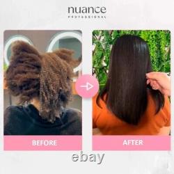 Lissage Anti-frisottis Smooth Perfect Nuance, Réducteur de Kératine Brésilienne 1L