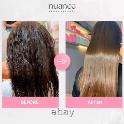 Lissage Anti-frisottis Smooth Perfect Nuance, Réducteur de Kératine Brésilienne 1L