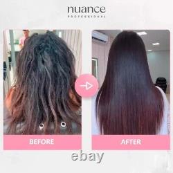 Lissage Anti-frisottis Smooth Perfect Nuance, Réducteur de Kératine Brésilienne 1L