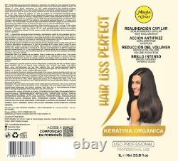 Lissage Brésilien Cheveux – Kératine Brésilienne Organique 1000 ml / 33,81 fl oz