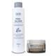 Max Silver + Argan Pro Blond Kit De Lissage De Cheveux Décolorés à La Kératine 2 Articles Q