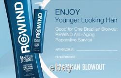 Nouveau Brésilien Blowout Rewind Anti Vieillissement Reparation Salon Traitement 34 Oz