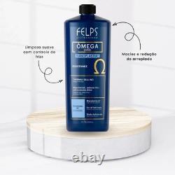Omega Zero Résistance Nanoplastie Traitement Brésilien à la Kératine Sweatshirts 1L /