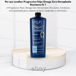Omega Zero Résistance Nanoplastie Traitement Brésilien à la Kératine Sweatshirts 1L /