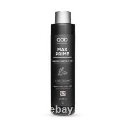 PRO Max Prime Reconstructeur Capillaire S-Fiber, Kératine Brésilienne Tous Types de Cheveux, Acide