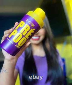 Pré-poo Purple 500ml Huile de Myrrhe Everk Produit Brésilien AUTHENTIQUE