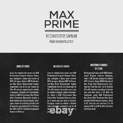 Qod Pro 2 Unités De Max Prime 50% De Réduction Sur La 2ème Bouteille Traitement À La Kératine Brésilienne