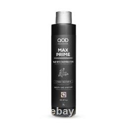 Qod Pro Kit Max Prime - Traitement à la Kératine Brésilienne + Masque Capillaire + Shampooing Nettoyant
