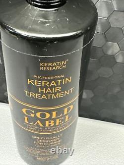 Recherche de Kératine Gold Label Traitement de Lissage des Cheveux à la Kératine 1000ml Cheveux Épais Bouclés
