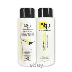 Résultats brésiliens de la kératine plus shampooing clarifiant Smart Protection 4oz/16oz