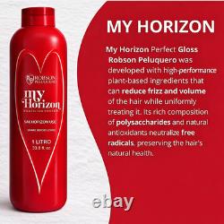 Robson Peluquero Mon Horizon Traitement à la Protéine Brésilienne à la Kératine 33,8 fl oz