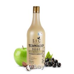 SIC Technology 3000 Traitement à la Kératine Brésilienne (33,8 Fl Oz) Kera Lissant