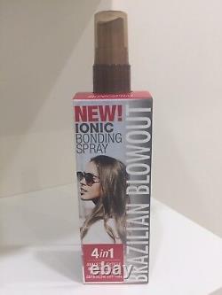 SOLUTION LISSANTE ORIGINAL BRAZILIAN BLOWOUT 12 Oz et SPRAY DE LIAISON IONIQUE