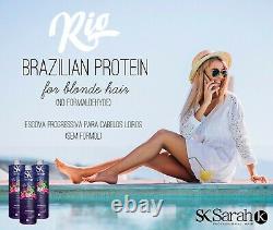 Sarahk Sk Professional Blond Liss Rio Brazilian Protein 1l/33.8fl. Oz USA Formulaire De 0%