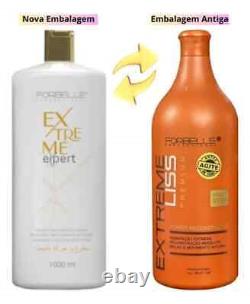 Scellant capillaire kératine brésilienne professionnel progressif extrême Expert Forbelle 1L