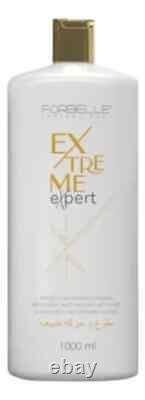 Scellant capillaire kératine brésilienne professionnel progressif extrême Expert Forbelle 1L