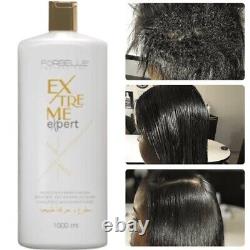 Scellant capillaire kératine brésilienne professionnel progressif extrême Expert Forbelle 1L