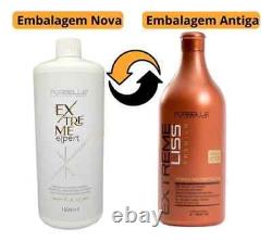 Scellant capillaire kératine brésilienne professionnel progressif extrême Expert Forbelle 1L