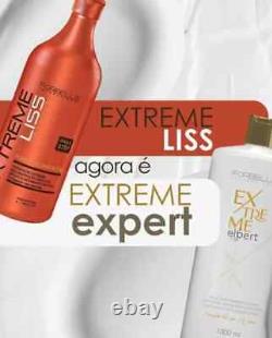Scellant capillaire kératine brésilienne professionnel progressif extrême Expert Forbelle 1L