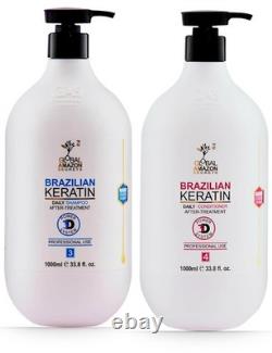 Shampoo Brésilien sans Sulfates 1000ml et Après-Shampooing 1000ml