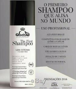 Shampooing Lissant Doux Pour Cheveux Premier, 980 ML / 33,13 Fl Oz Kératine Brésilien