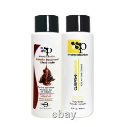 Solution de lissage à la kératine chocolat professionnel original Infinito Colors