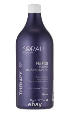 Sorali Therapy Liss Étape unique (kératine brésilienne) Lissage 1 kg HALAL