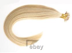 Stick Pré-collé I Conseil Keratin 100% Real Remy Extensions De Cheveux Humains 1g/s 16-24