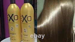 Traduisez ce titre en français : Kit Exoplastia Exo Hair Brazilian Keratin Nanotechnologie 2 x 500mL