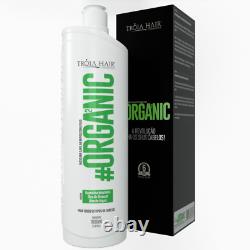 Traitement Capillaire à la Kératine Brésilienne Professionnel (33.8FL OZ) Troia Hair