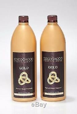 Traitement De Kératine Brésilienne Cococohoco Gold, Coupe-cheveux, Lissage