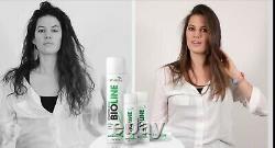 Traitement De Kératine De Lissage Des Cheveux De L'épiderme Brésilien Bioline Avec Collagen