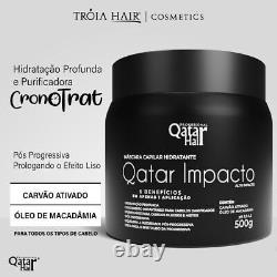 Traitement Kératine Brésilien 1l 33,8 Fl Oz & Impact Masque Capillaire Hydratant