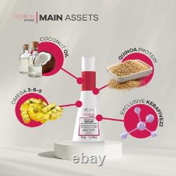 Traitement Lissant à la Kératine Cream pour Cheveux par le Styliste de Mode Smooth System